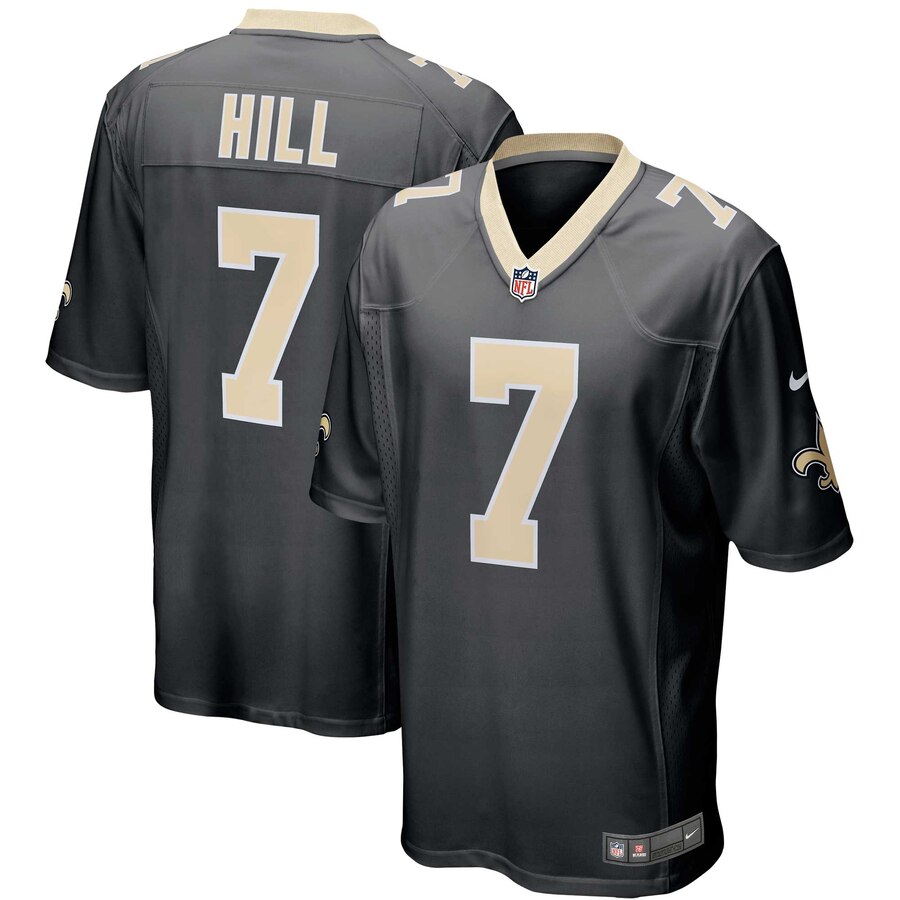 Taysom Hill New Orleans Saints Nike Game Jersey – Black