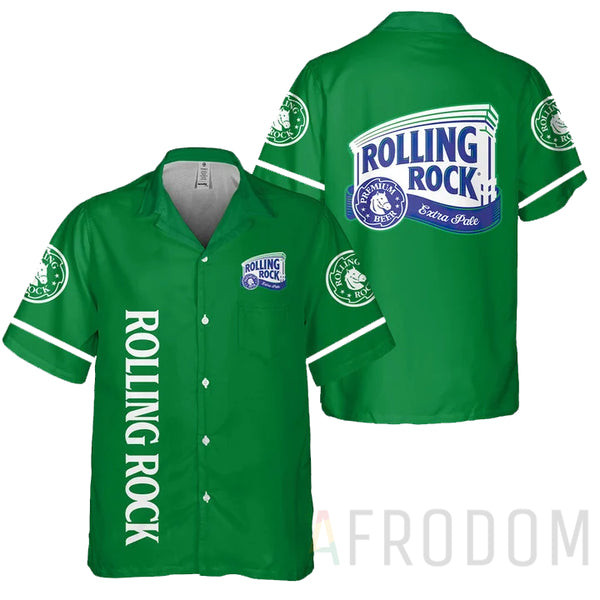 Basic Printed Rolling Rock Beer Hawaii Shirts For Men And Women Ha14655