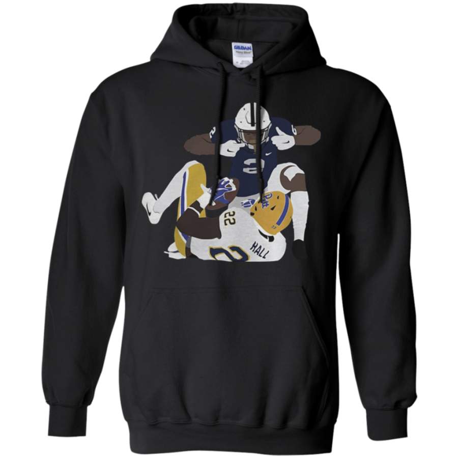 Spectacular Penn State’s Marcus Allen and Pitt’s Darrin Hall Pullover Hoodie