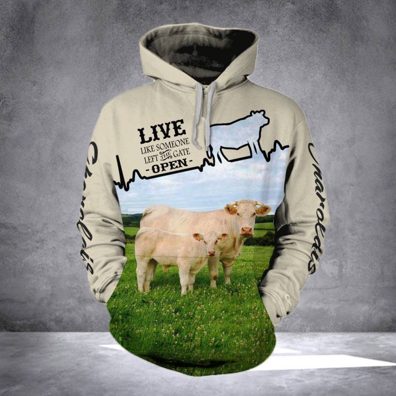 Animal Cale Animal Charolais V76 Hoodie