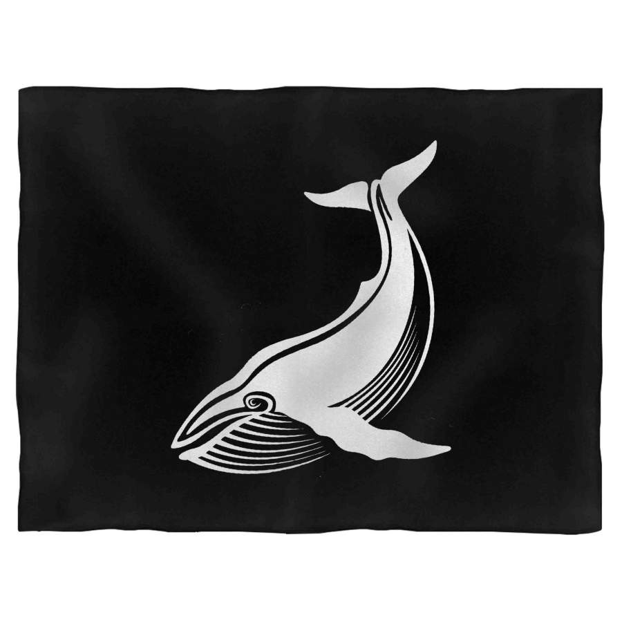 Whale Print Blanket