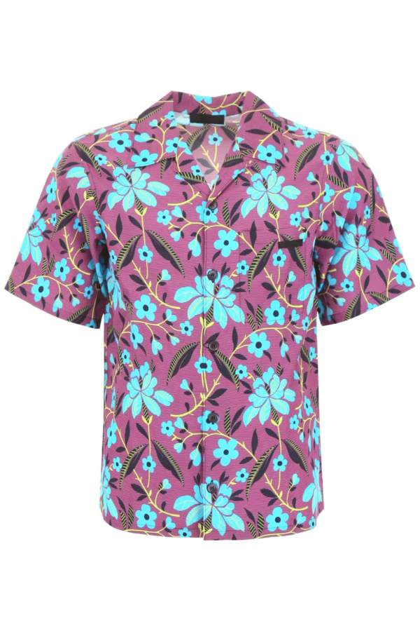 Tropical Flowers Hawaiian Shirt