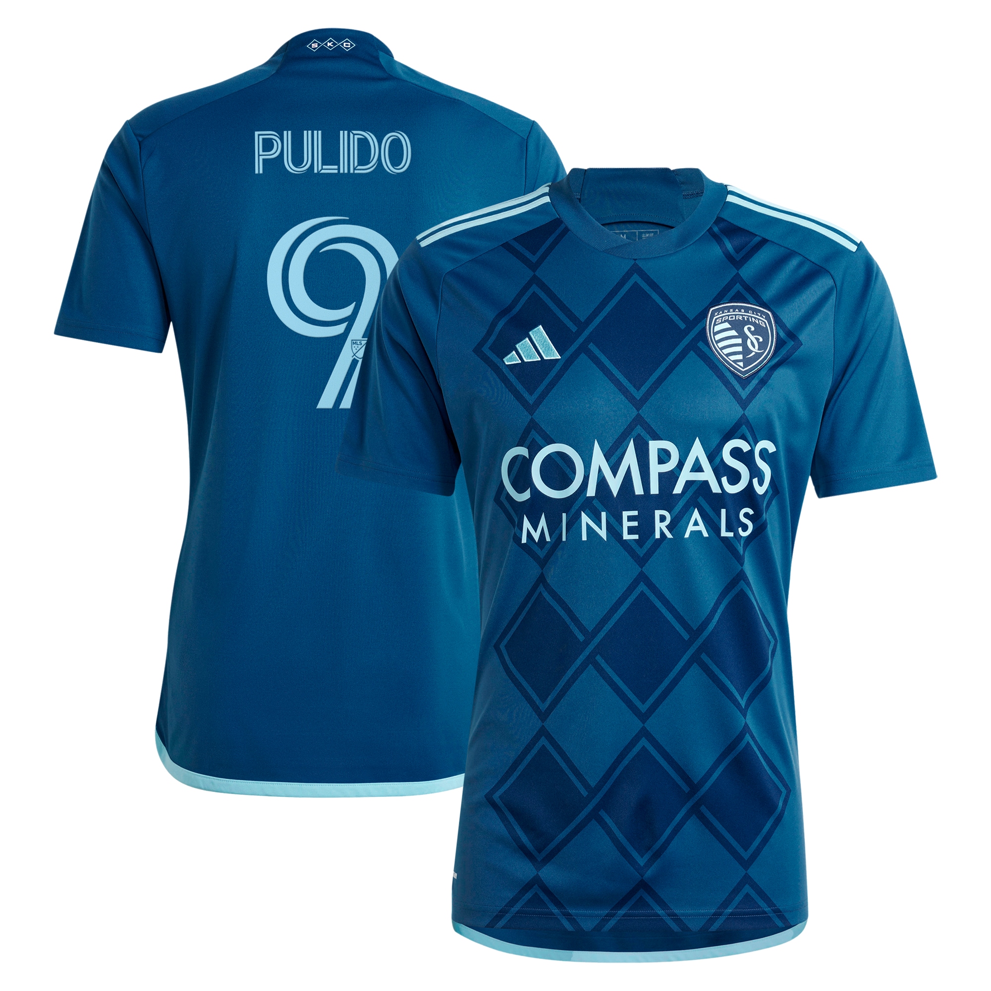 Alan Pulido Sporting Kansas City 2024 Diamonds Our Forever Replica Player Jersey  Navy