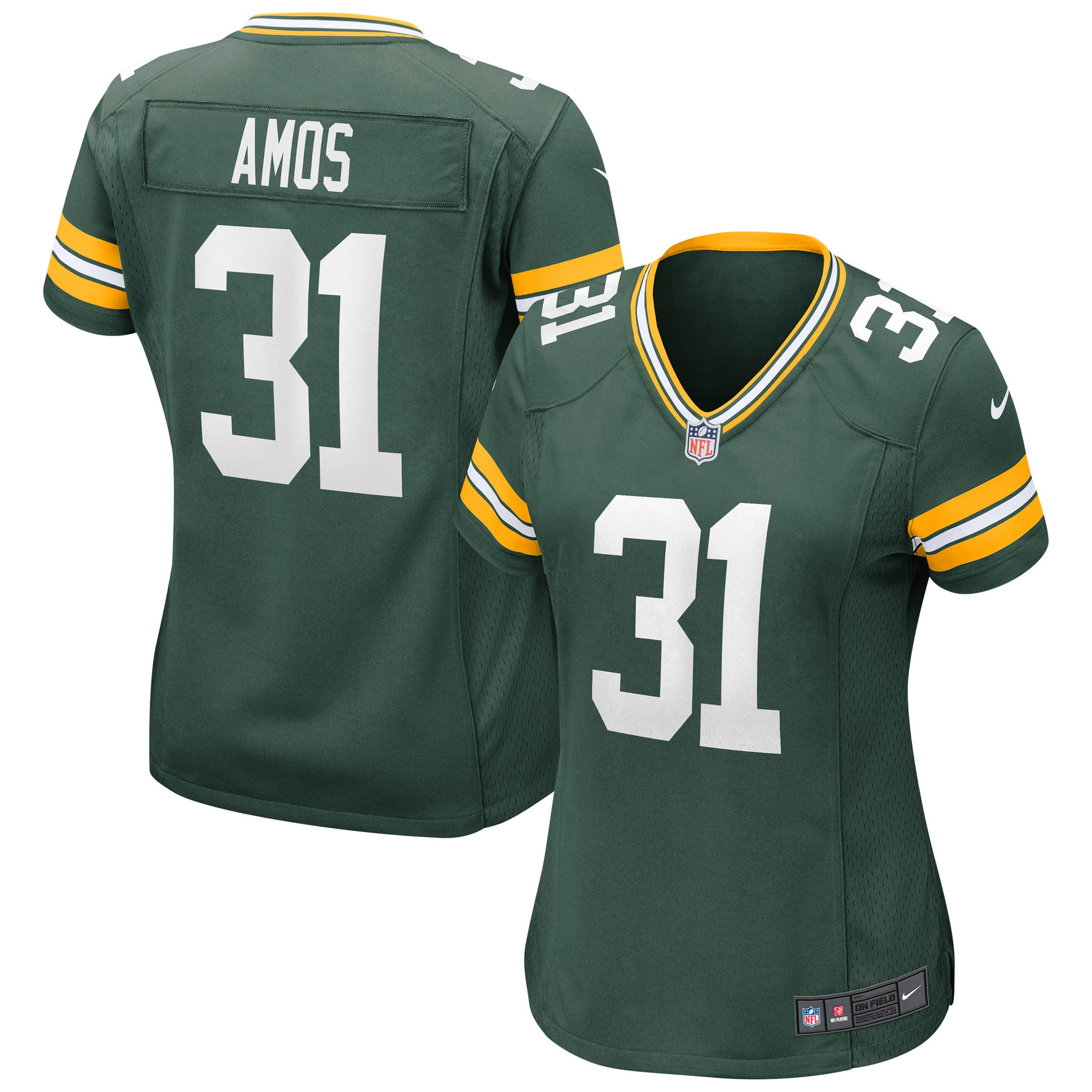 Adrian Amos Green Bay Packers Womens Game Jersey – Green NFL