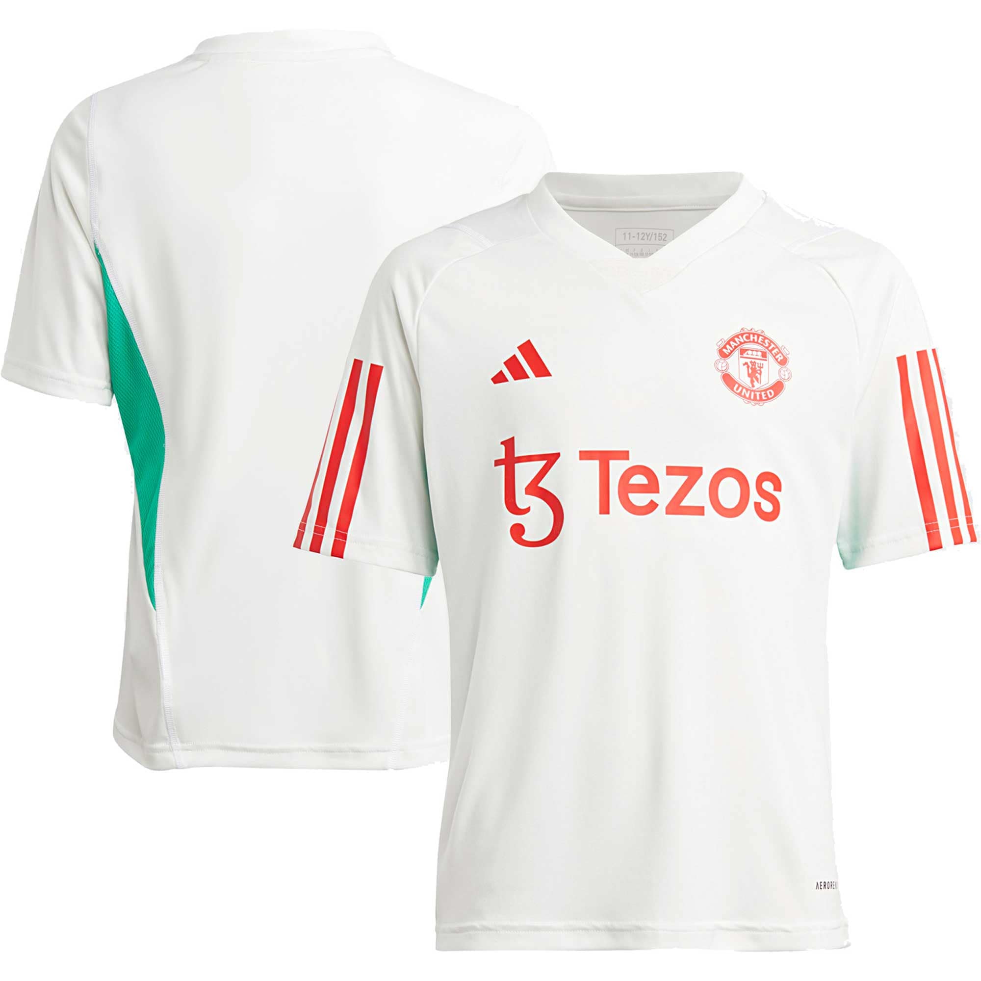 Manchester United Youth 2023/24 Training Jersey – White