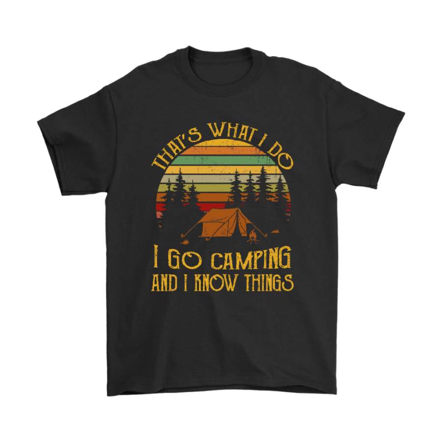 Go Camping And I Know Thing Game Of Thrones Camping Shirts