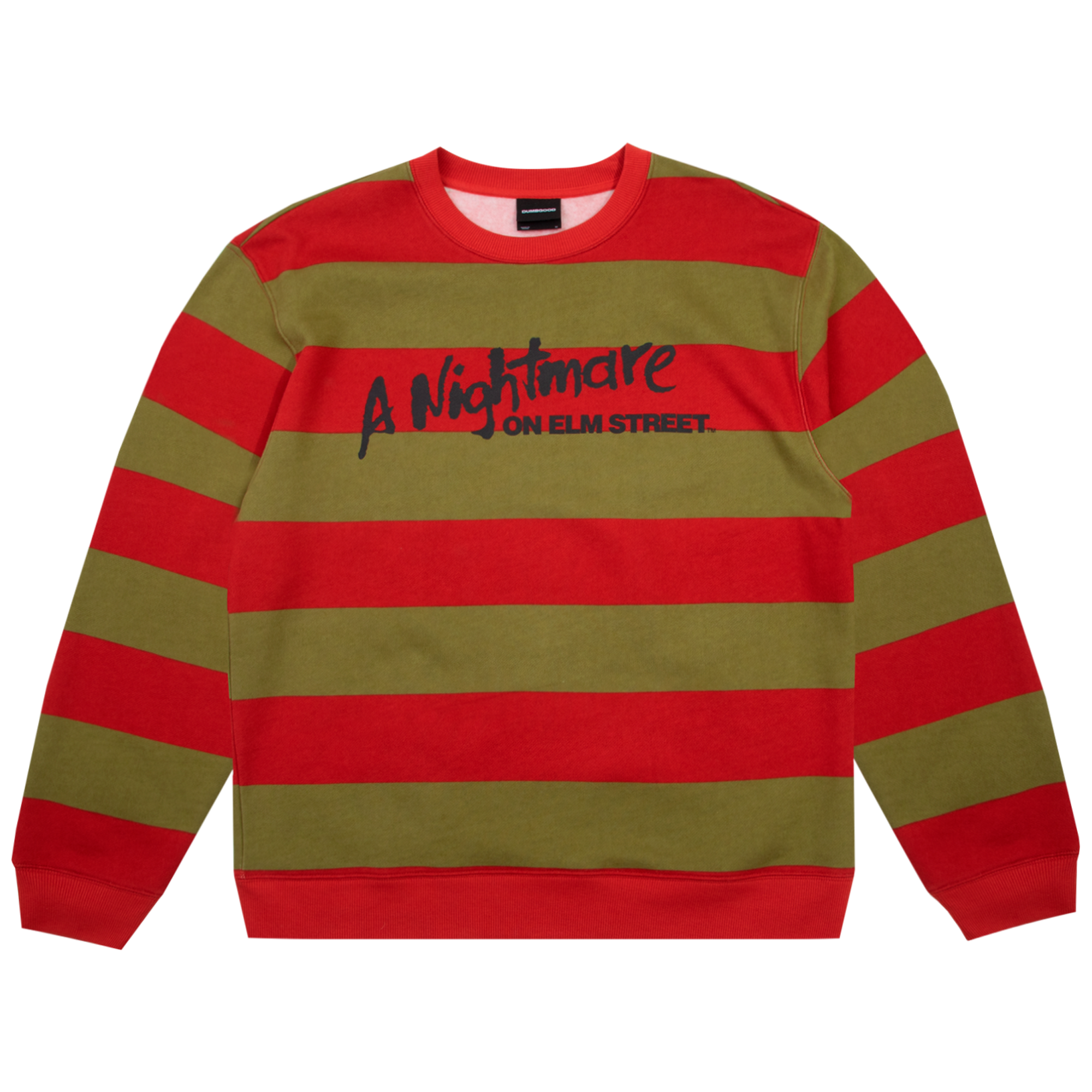 Striped Crew Neck Sweatshirt