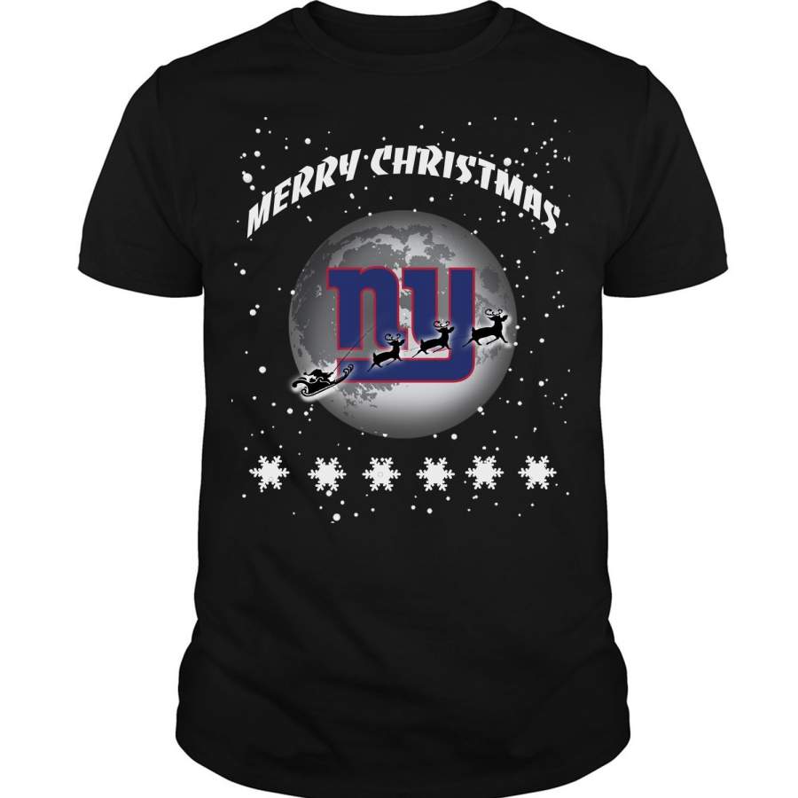 Merry Christmas T Shirt, New York Giants T Shirt