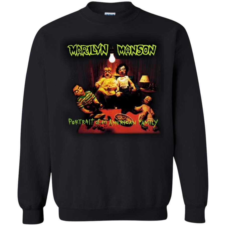 Marilyn Manson Portrait of an American Family Pullover Sweatshirt