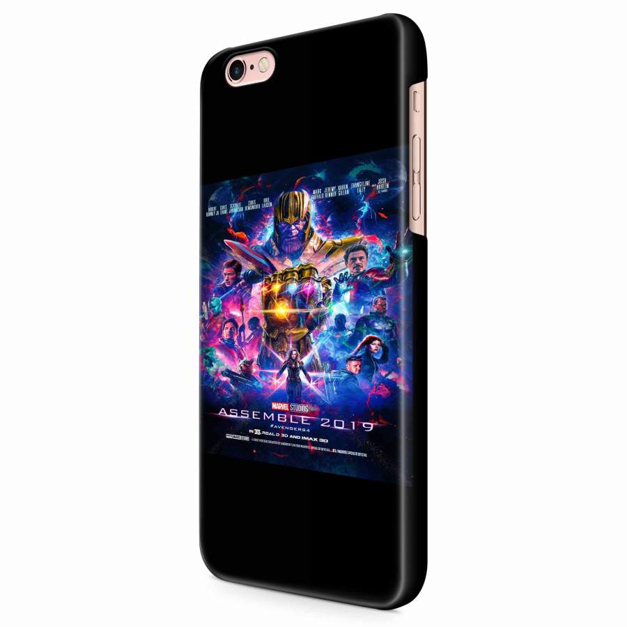 Avenger Endgame Movie Poster Thanos 2 iPhone 6/6S/6S Plus | 7/7S/7S Plus | 8/8S/8S Plus| X/XS/XR/XS Max 3D Case