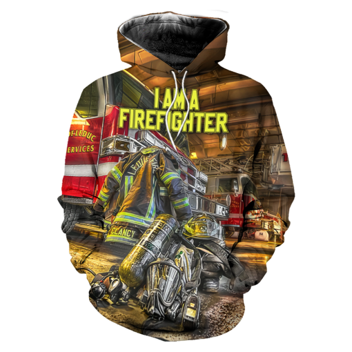 Fire Fighter Jod Hoodie Shirt For Men And Women