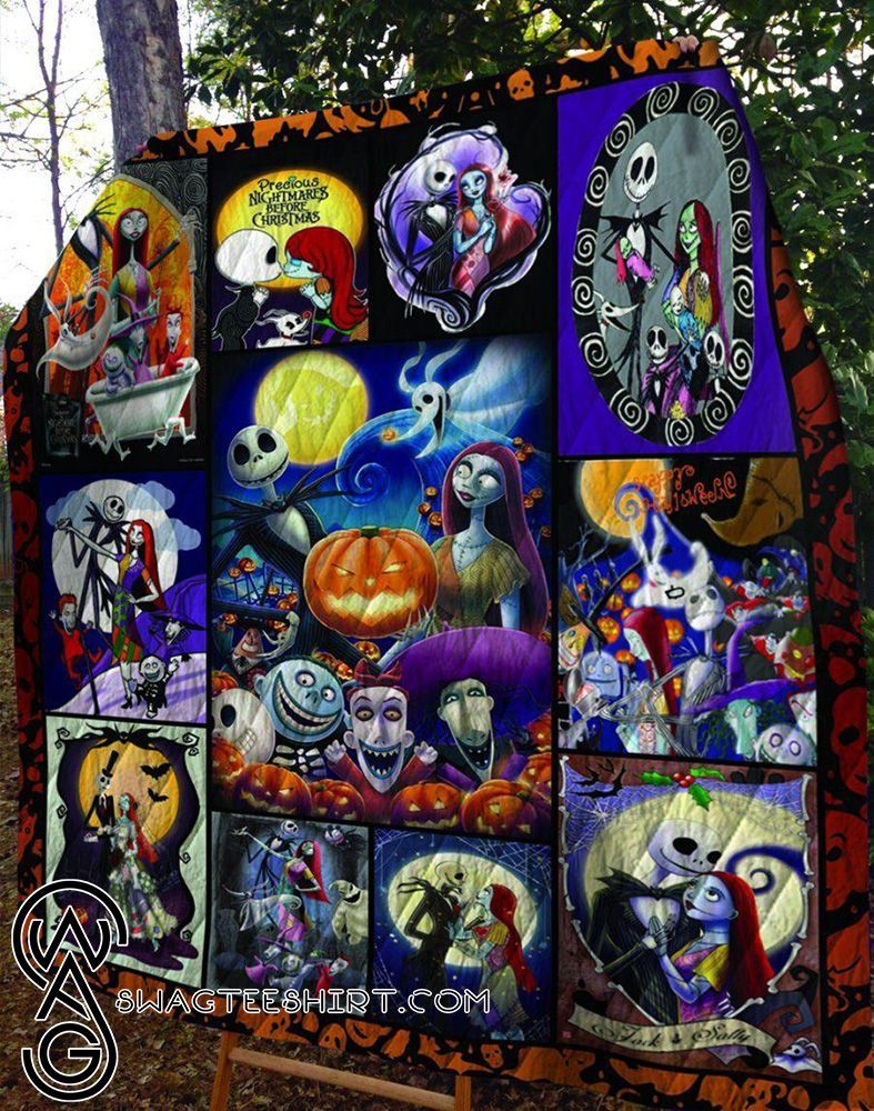 1 Halloween – The Nightmare Before Christmas – Something In The Wind – Quilt – LDD0309xCS