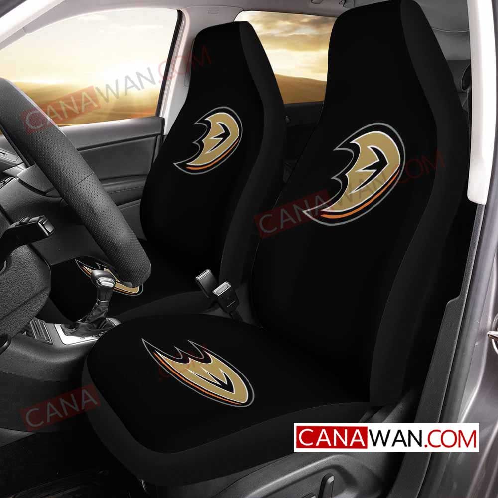 Anaheim Ducks Logo Art Style8 3D Customized Personalized Car Seat Cover