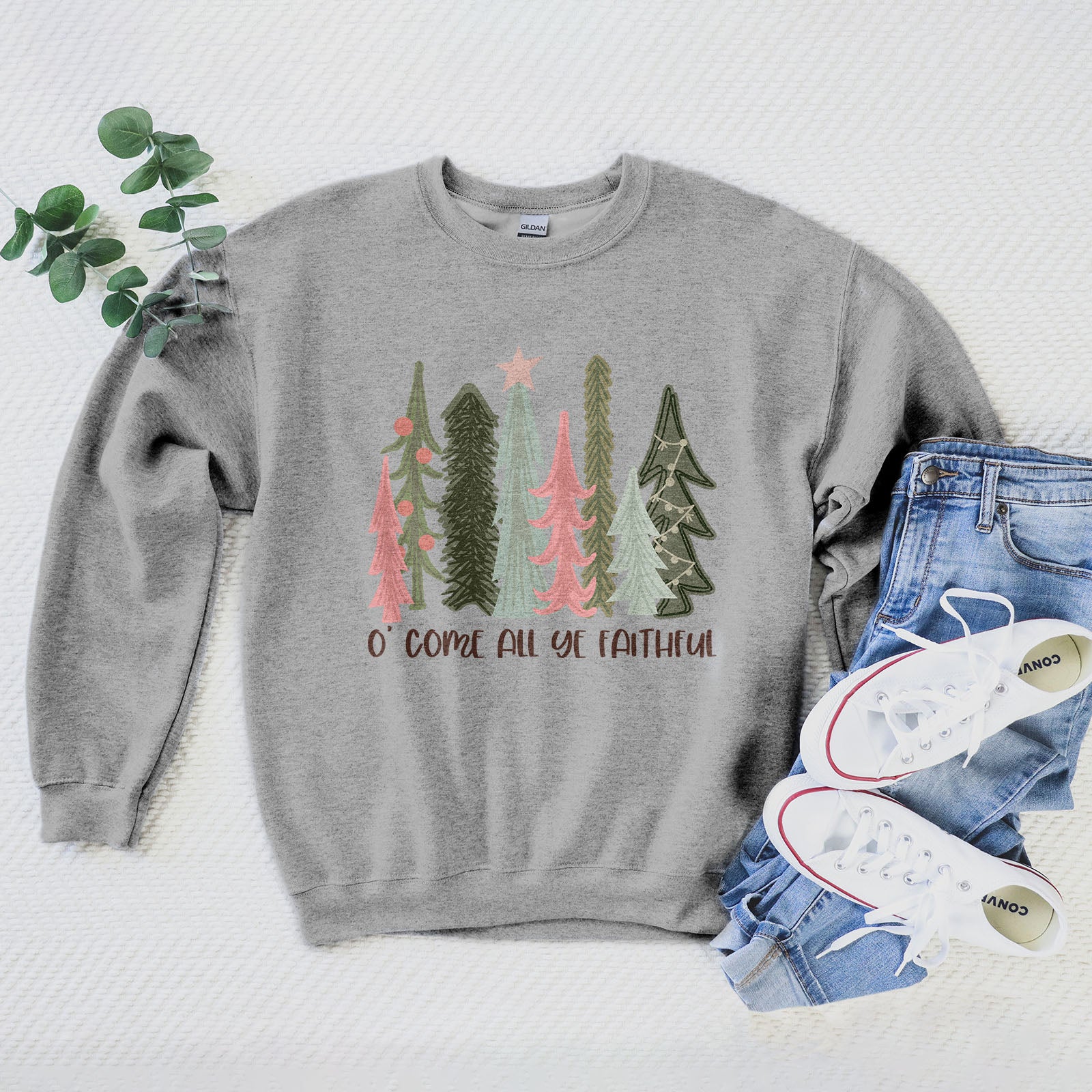 O Come All Ye Faithful Sweatshirt