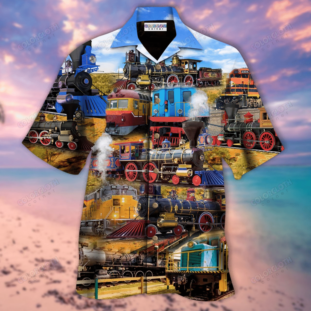 Better To Travel Well Than Arrive Train Unisex Hawaii Shirt Ha30978