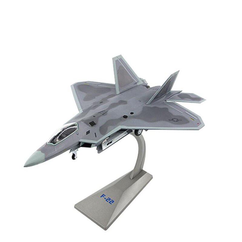 JASON TUTU Aircraft model 1/72 Scale Alloy Fighter F-22 US Air Force Aircraft F22 Raptor Model Planes alx
