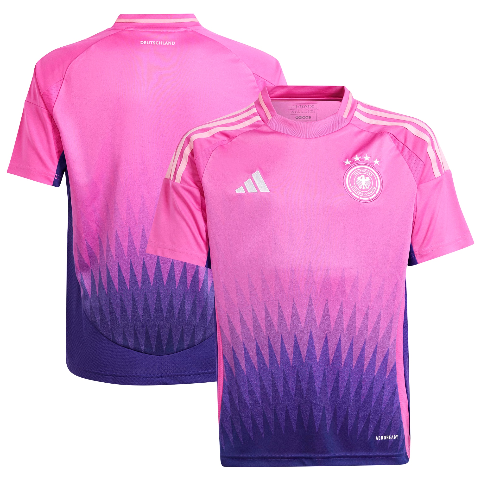 Germany National Team Youth 2024 Away Replica Jersey – Purple