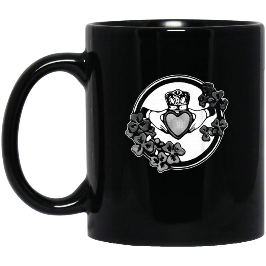 Irish Claddagh Vintage Style Engagement Mug