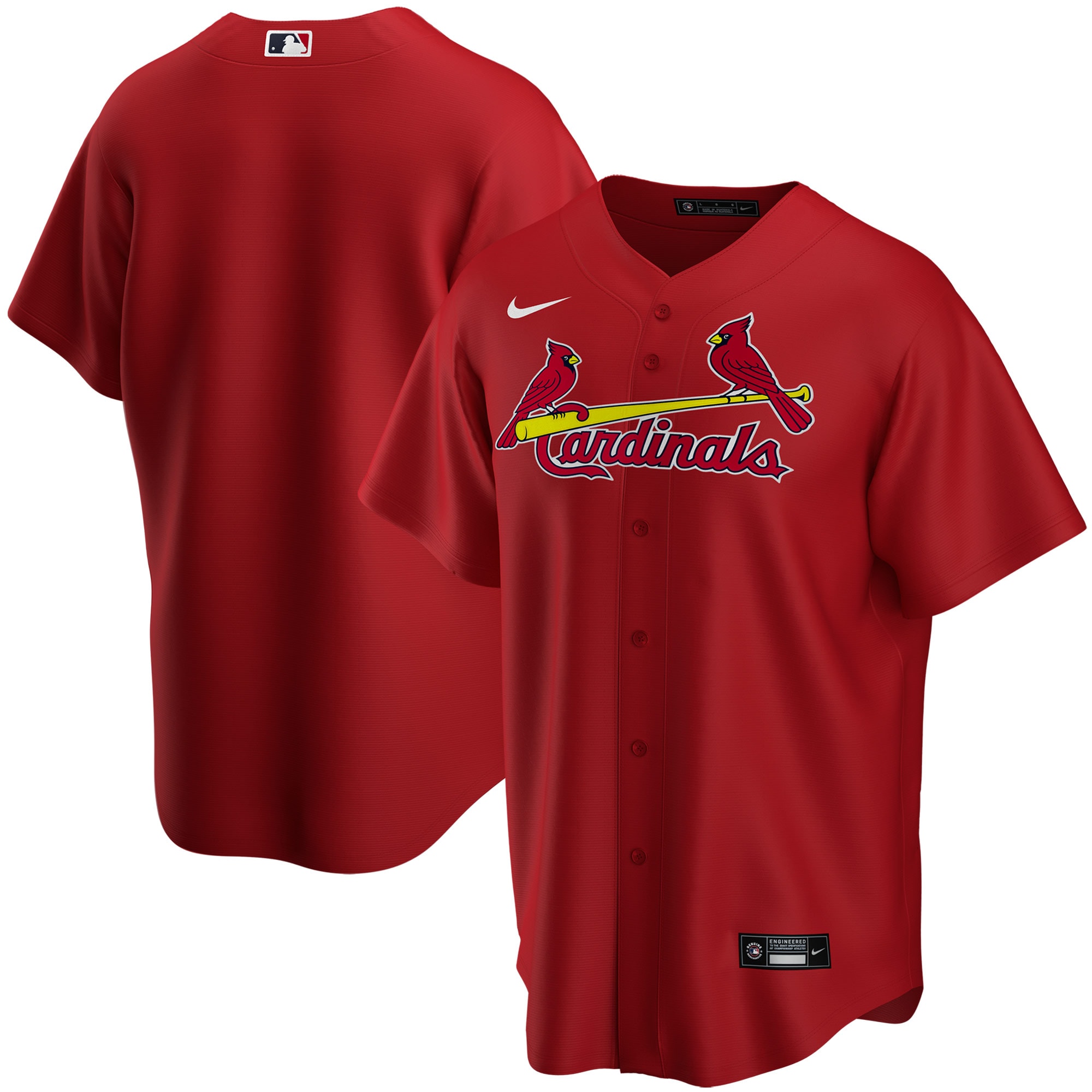 Youth St. Louis Cardinals Red Alternate Team Jersey