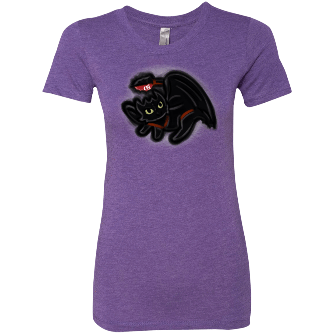 Toothless Simba Womens Triblend T-Shirt