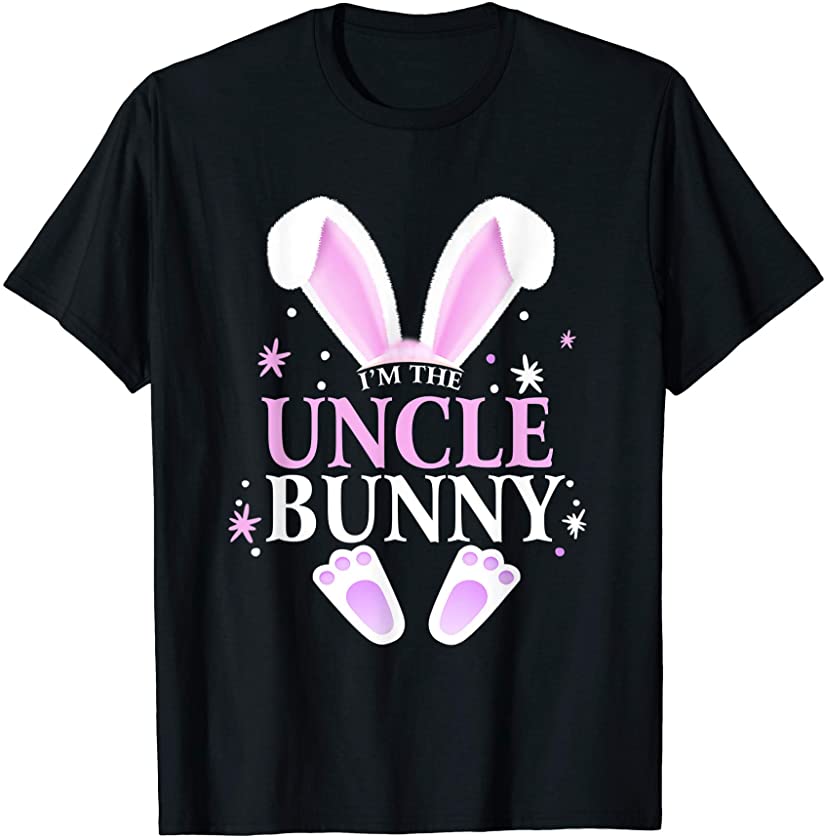 I’m The Uncle Bunny Easter Day Bunny Family Matching Style T-Shirt