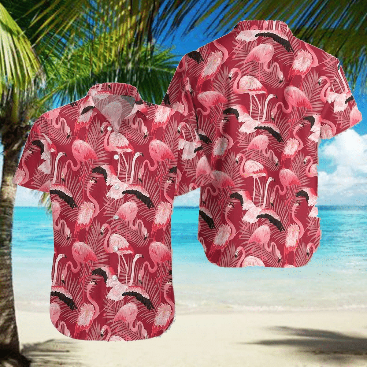 Flamingo Hawaii Shirt Hawaii For Men Hawaii Women Ha61675