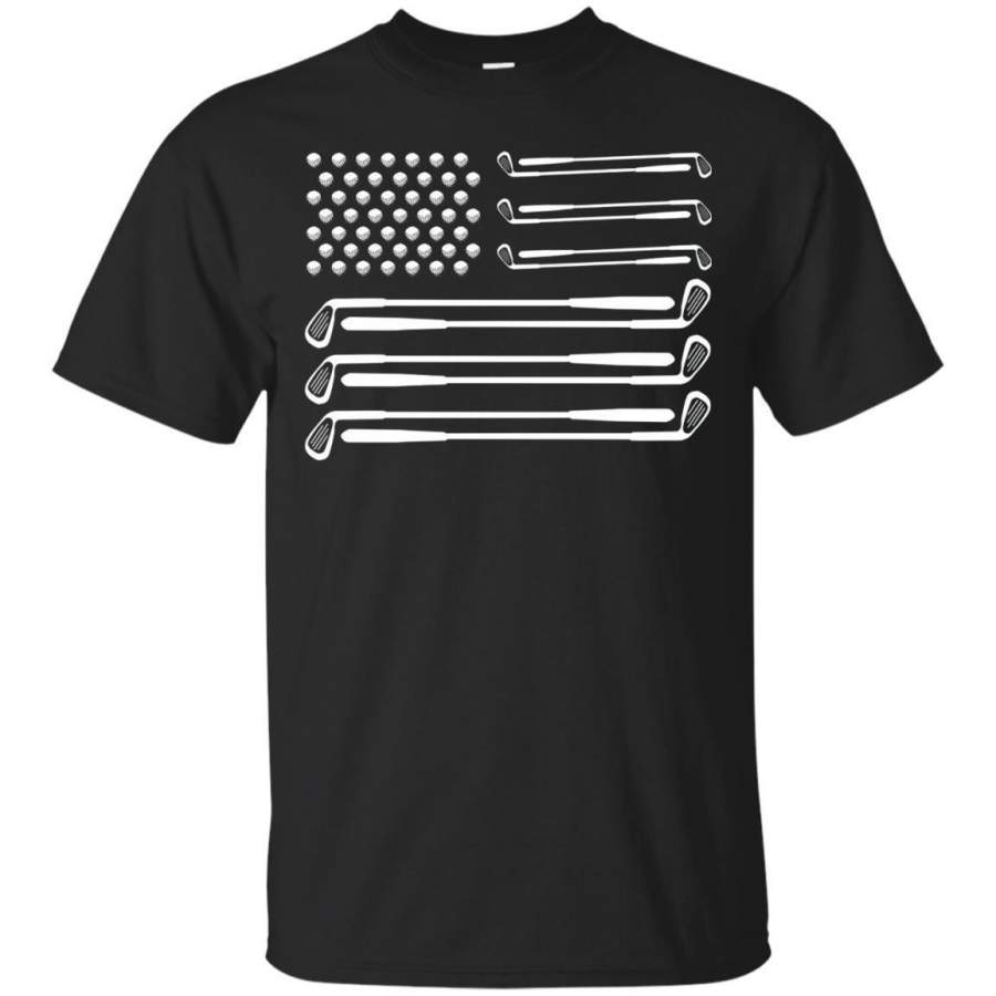 AGR Golf Flag T Shirt Golfing Ball Club 4th Of July Fathers Day zGalaxy Fashion T-Shirt