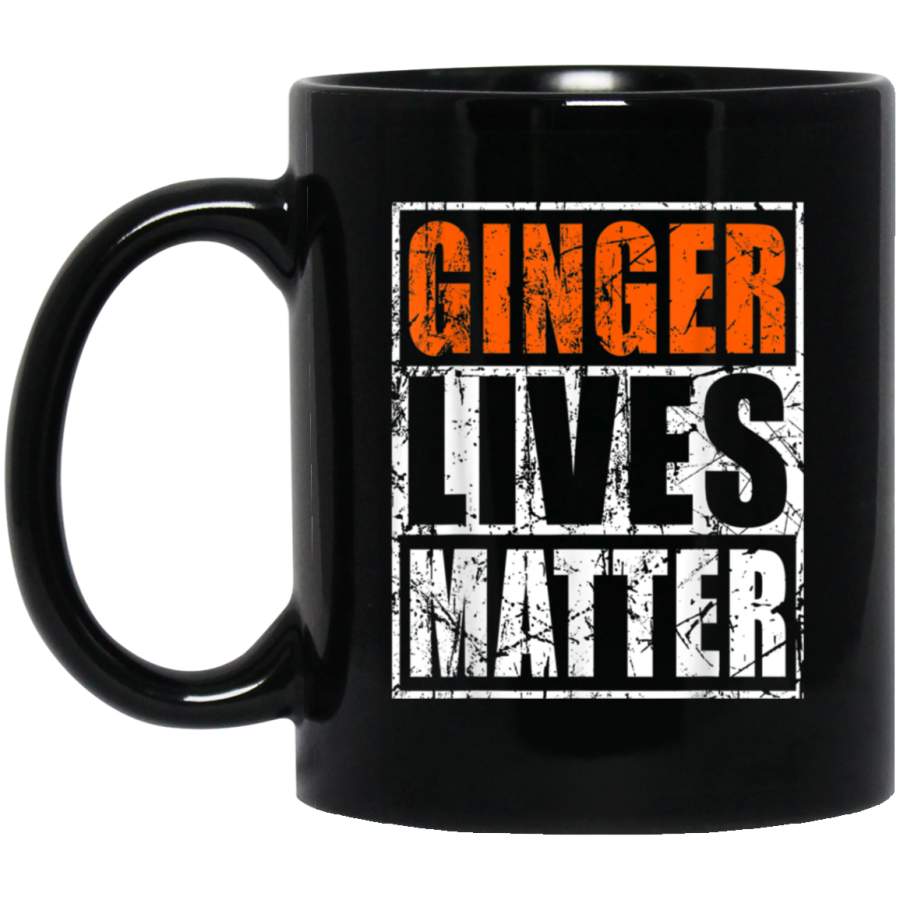 Ginger Lives Matter St Patricks Day Irish Vintage Mug