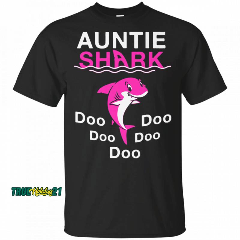 Auntie Shark  Doo Doo Doo T-Shirt