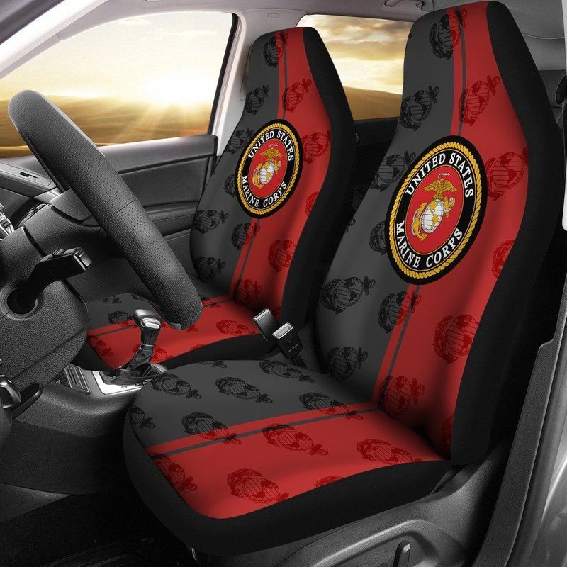 Marine Corps Seat Covers - Velcromag