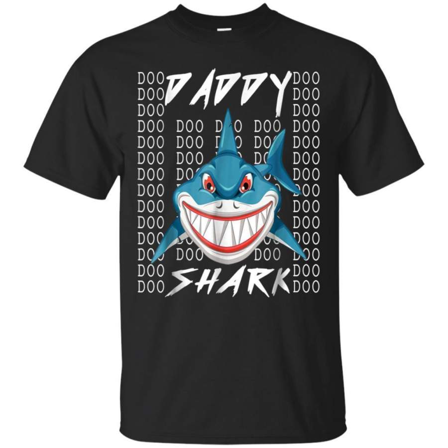 AGR Daddy Shark Doo Doo Doo Tshirt Fathers Day Gift Jaq T-shirt