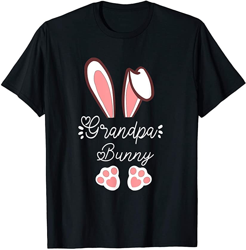 Mens I’m The Grandpa Bunny T Easter Family Matching Outfit cute T-Shirt