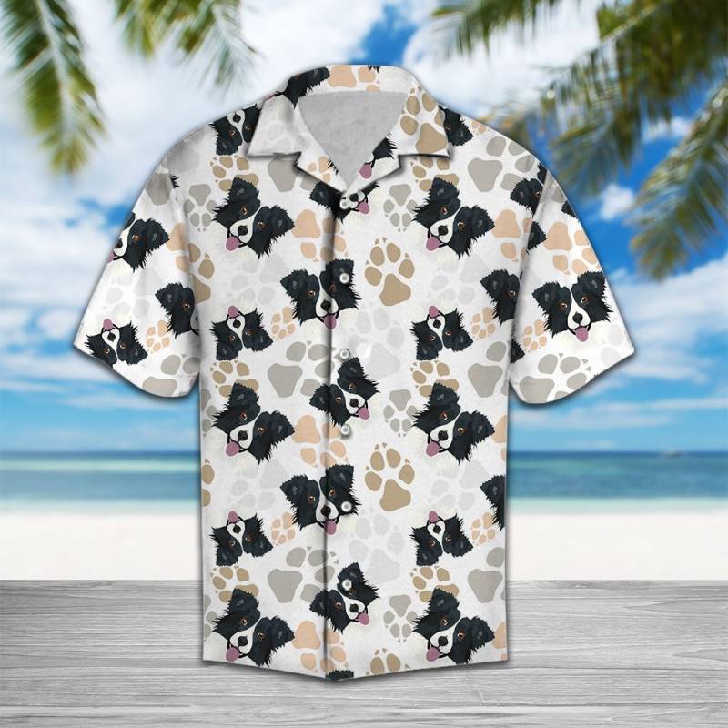 Cute Collie Hawaiian Shirt Ha55801