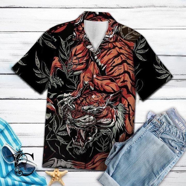 Beach Shirt Find Amazing Tiger Hawaiian Shirt- Chillicothemall