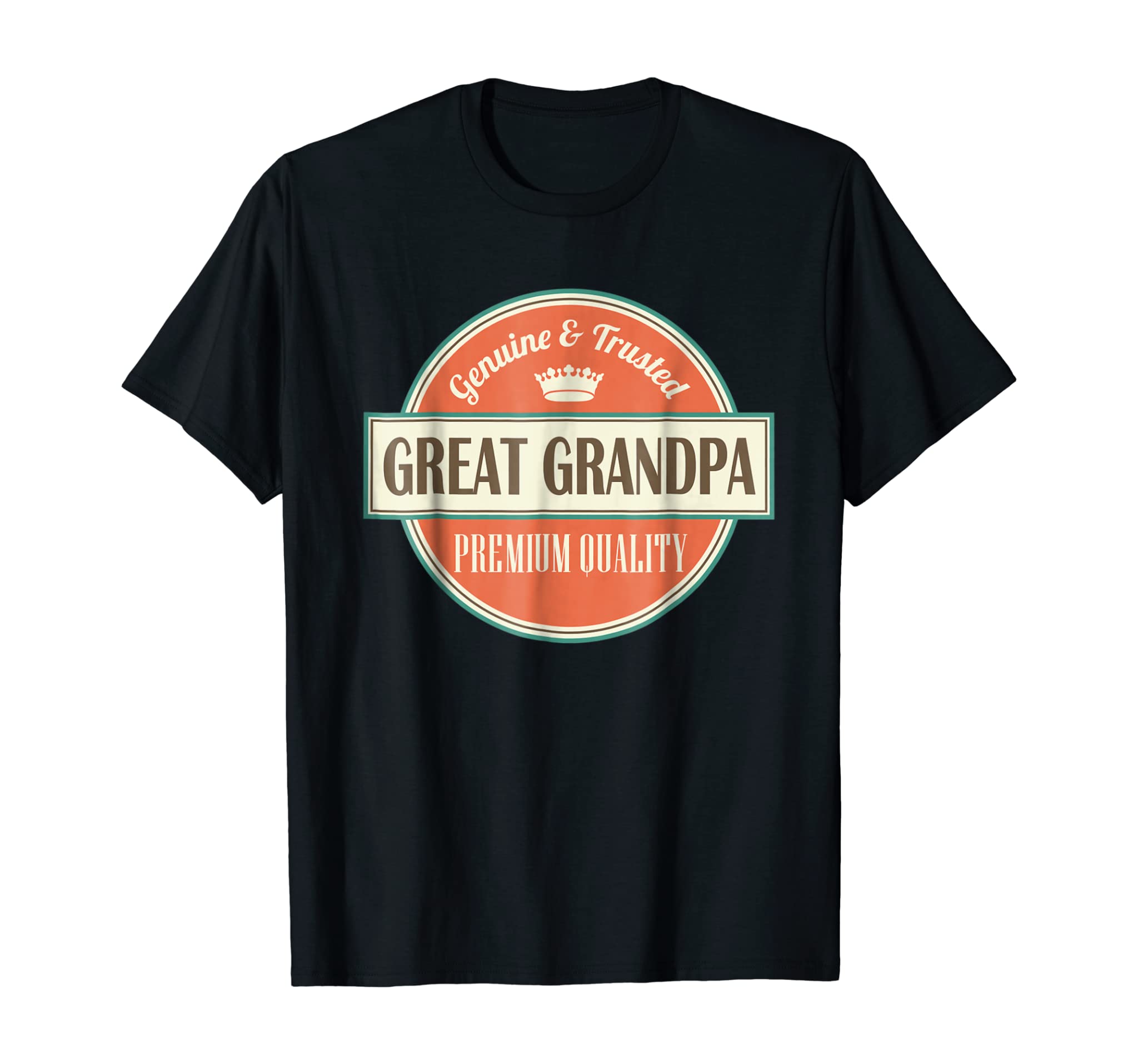 Great Grandpa T-shirt Vintage Fathers Day Gift Tee