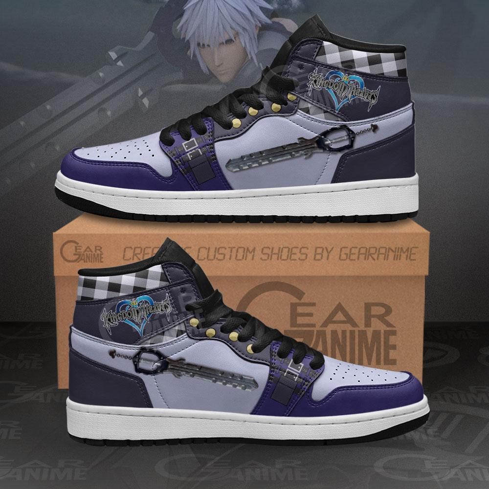 Kingdom Hearts Riku Sword Anime Air Jordan Shoes Sport Sneakers