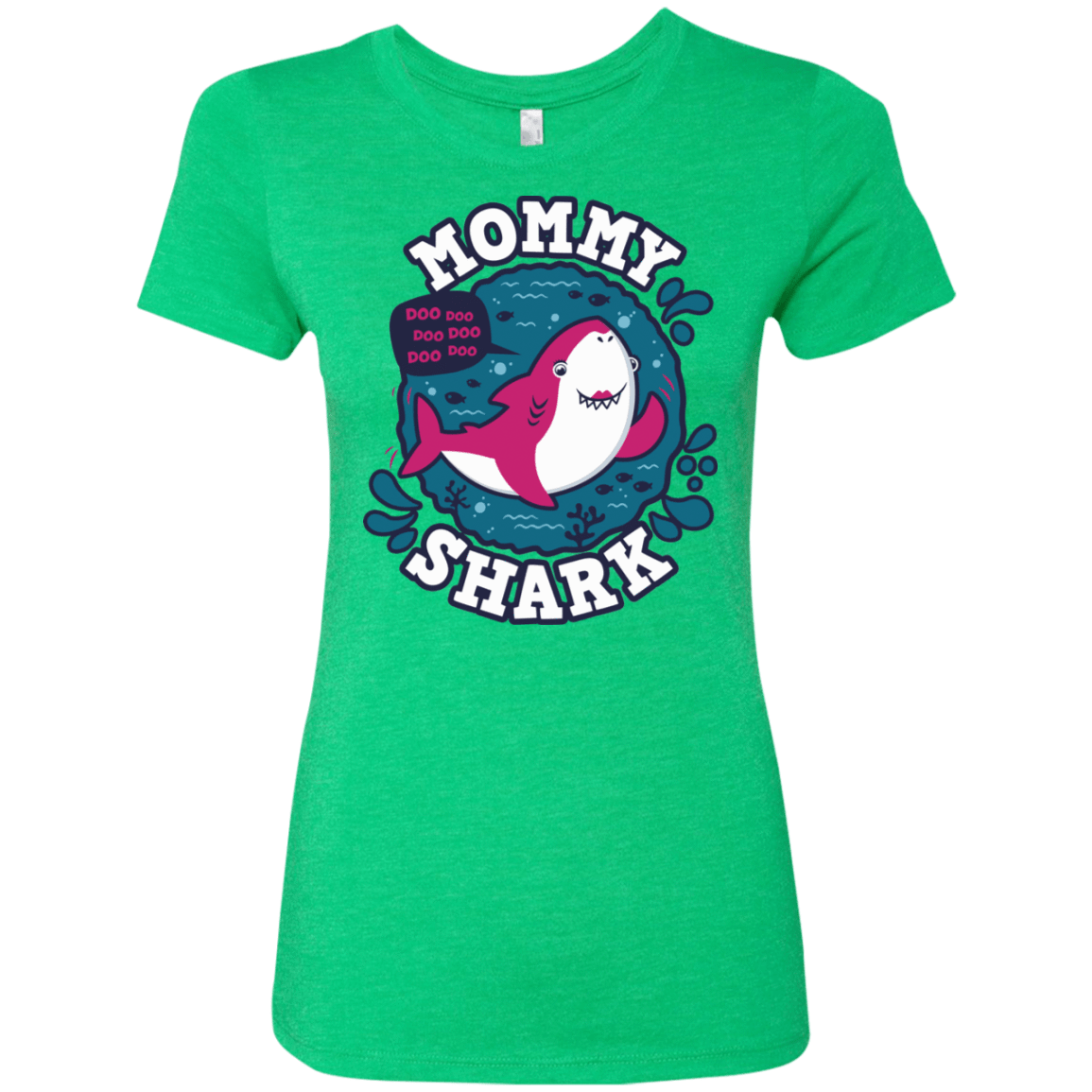 Shark Family Trazo – Mommy Women’S Triblend T-Shirt