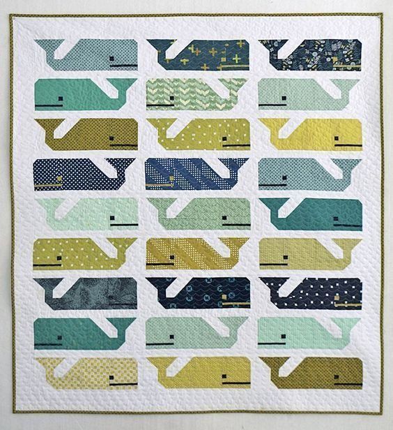 Whale CLT280638 Quilt Blanket