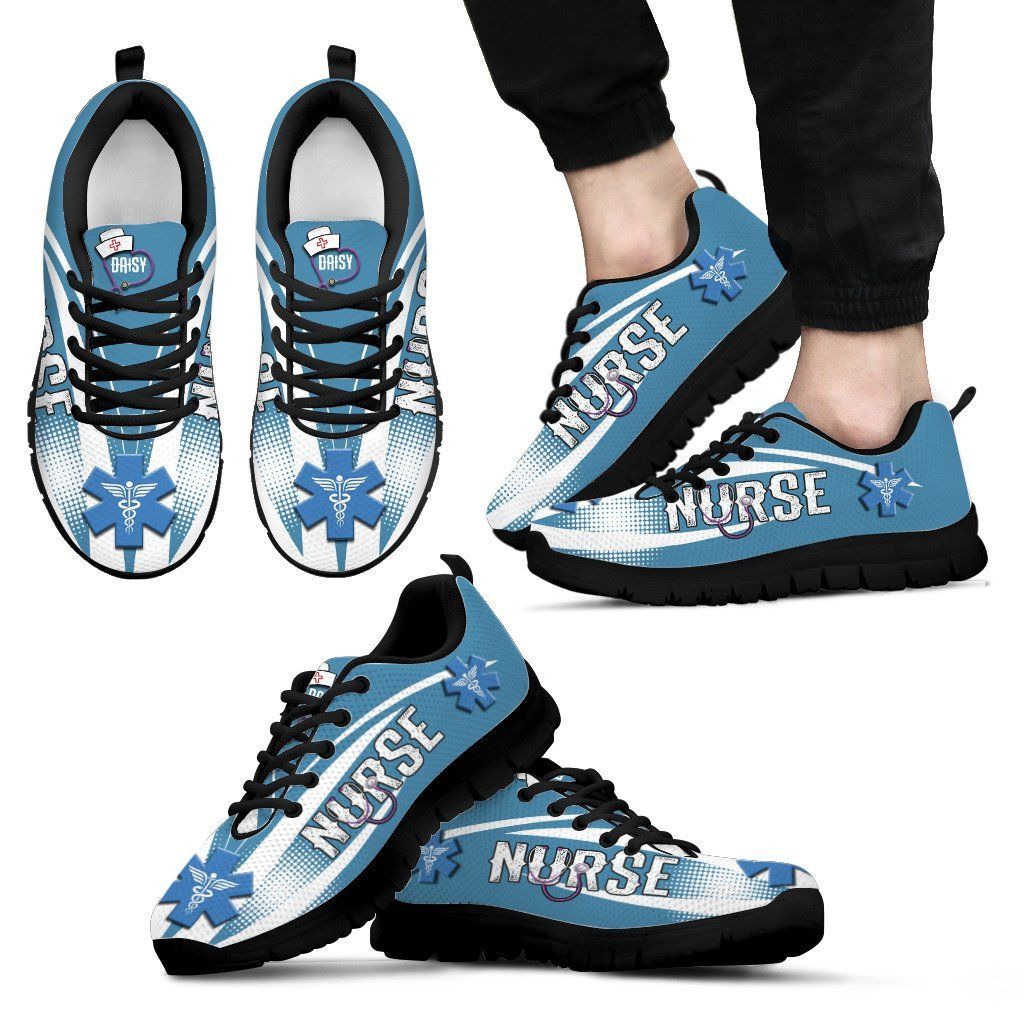 3D Printed Custom Nurse HPT Sneakers For Men & Women Ver 18