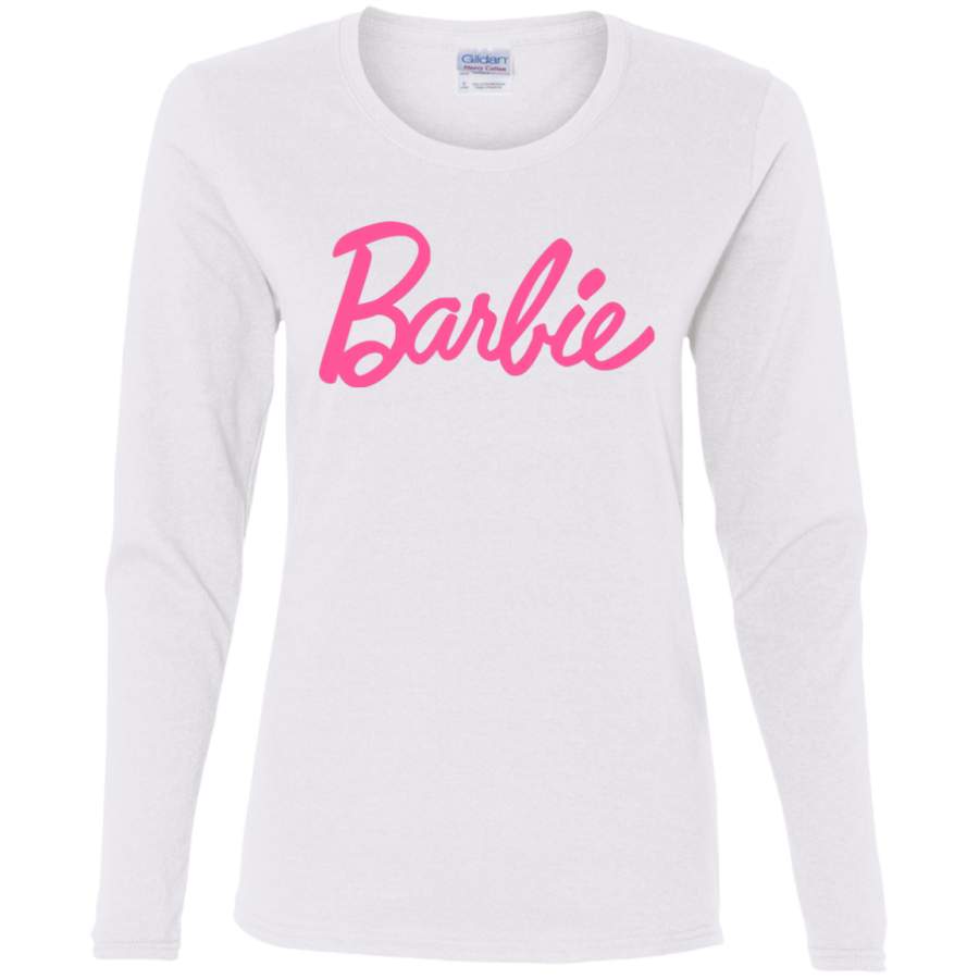 AGR Barbie Ladies’ Cotton LS T-Shirt