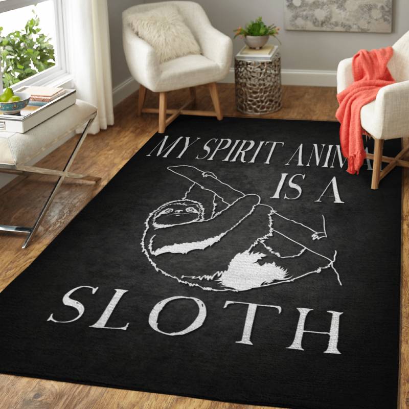 Sloth Spirit Animal – Animals Area Rug Carpet