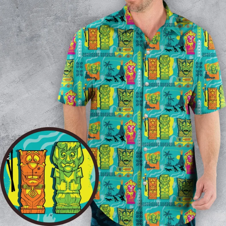 Scooby-Doo Aloha Hawaiian Shirt