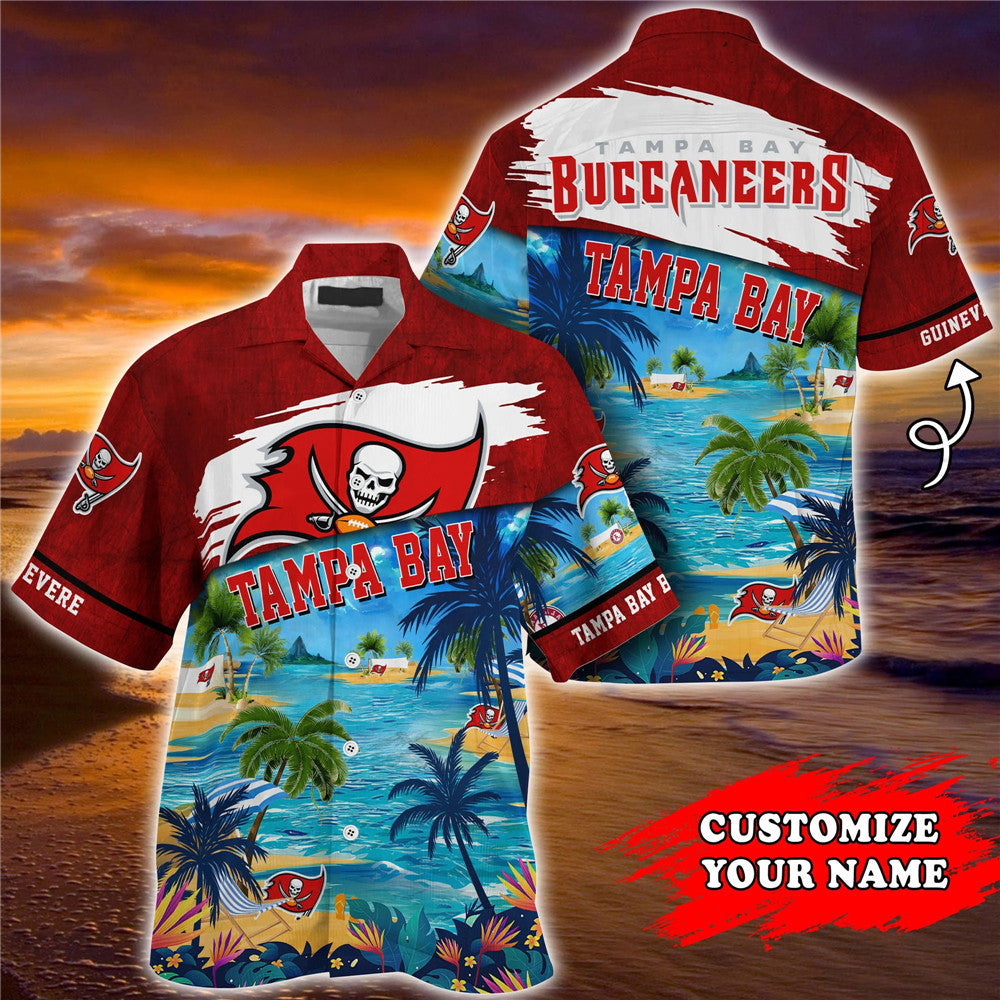 Tampa Bay Buccaneers Cool Hawaii Shirt Ha76374