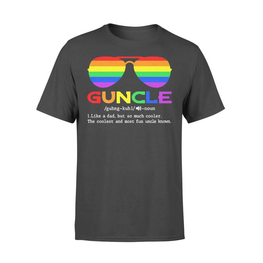 Guncle The Coolest And Most Fun Uncle Known  T-shirt