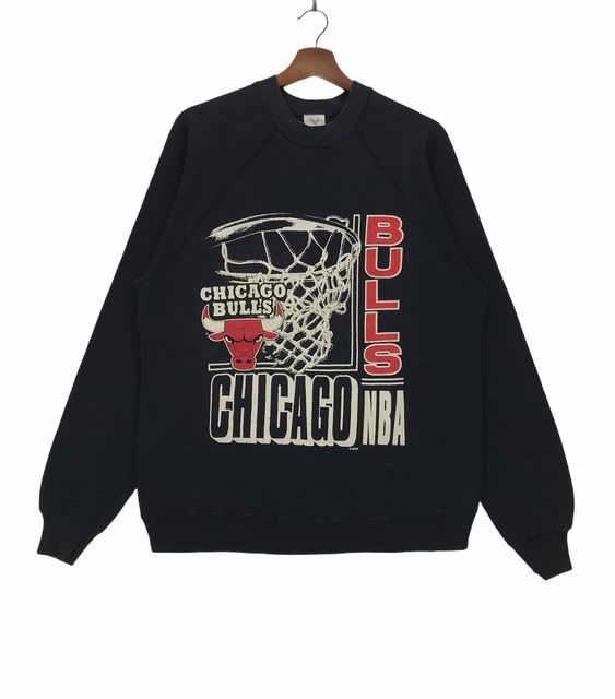 Vintage 90s Chicago Bulls Sweatshirt US0003