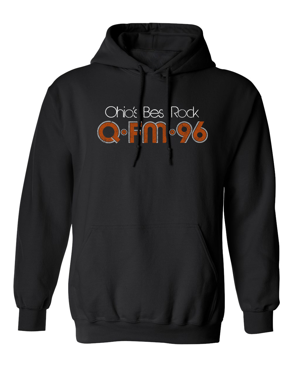 Qfm96 Ohio’S Best Rock Hoodie T-Shirt