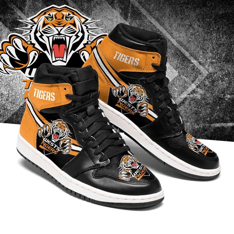 Wests Tigers Unisex Air Jordan Custom Sneaker