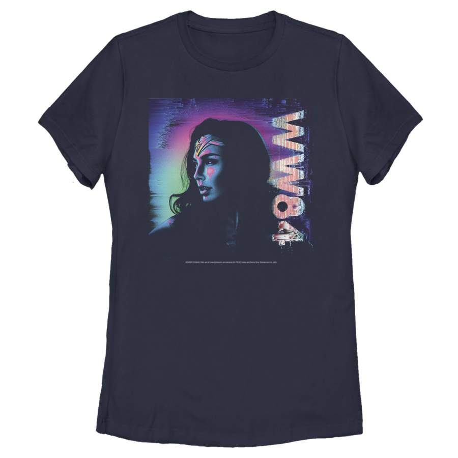 Wonder Woman 1984 Women’s Glitch  T-Shirt