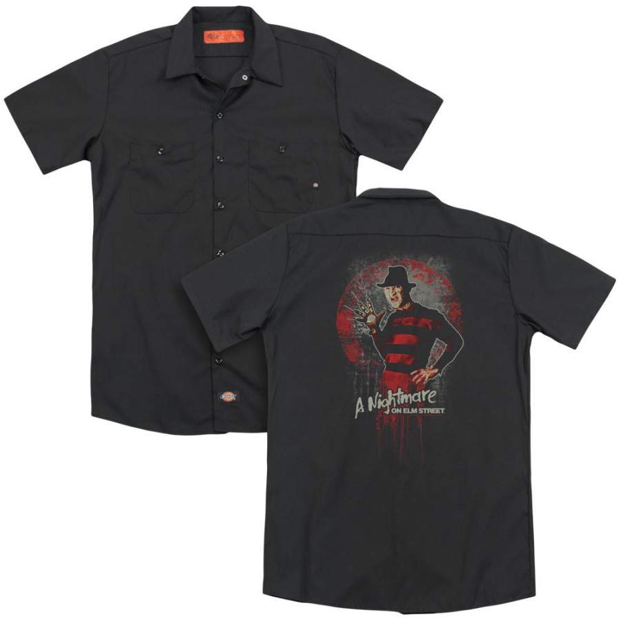 A Nightmare on Elm Street This Is God Men’s Work Shirt