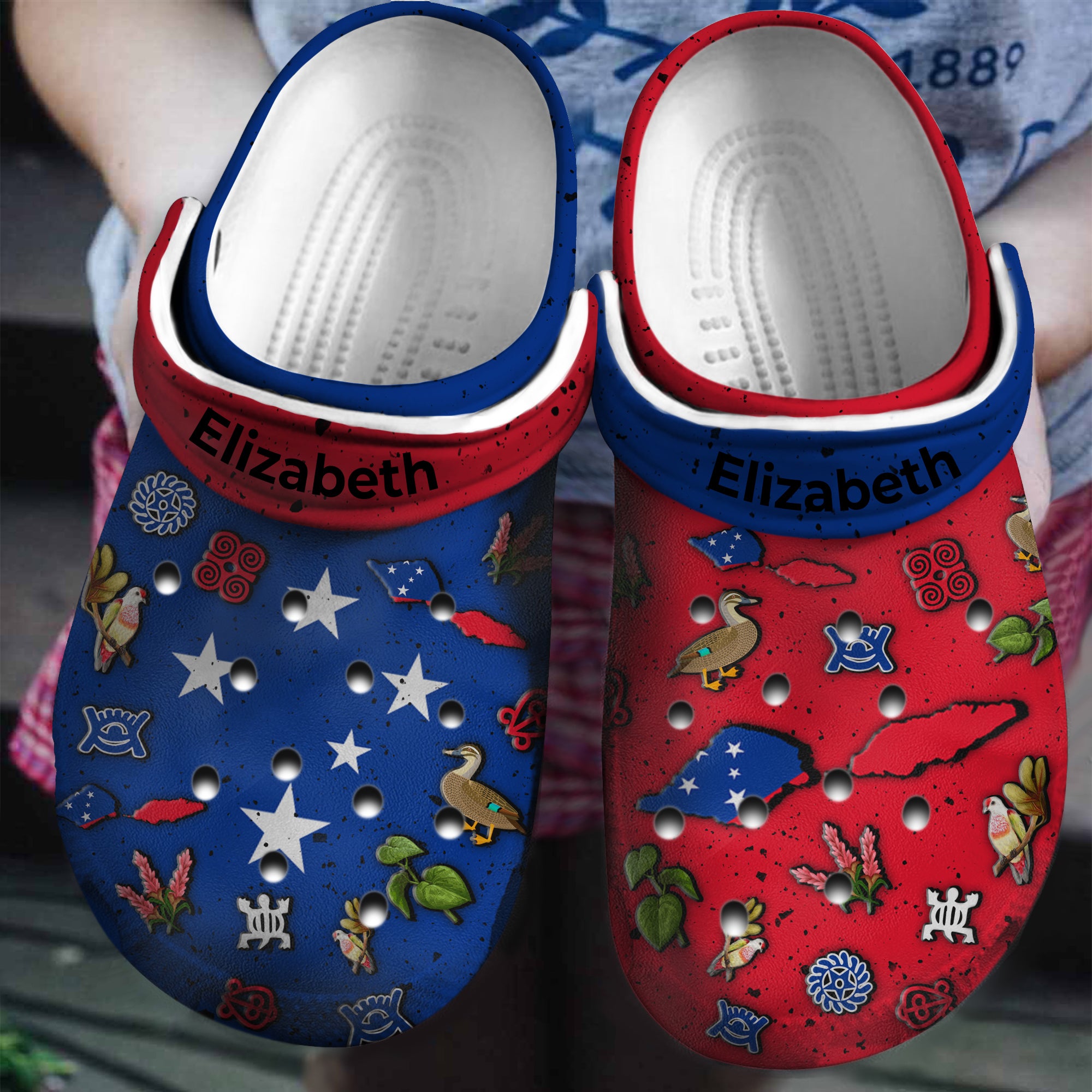 Samoa Flag Symbols Personalized Clogs Shoes – Justbeperfect Shop